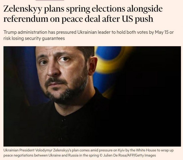 Украина начала планировать проведение президентских выборов