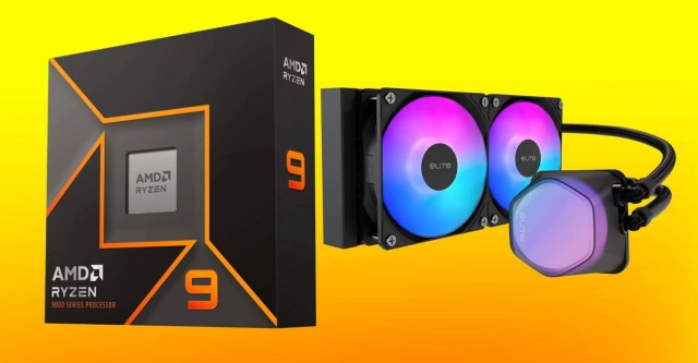 Newegg продает 12-ядерный процессор AMD Ryzen 9 9900X за 273$ (21 тыс. рублей) + бесплатно даёт СЖО за 80$ (6,3 тысяч рублей)