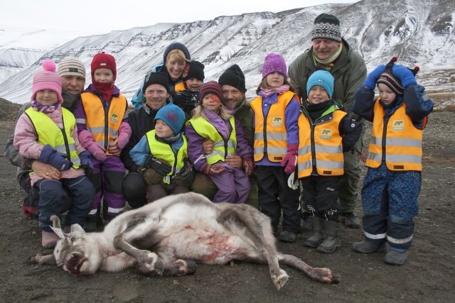 Детский сад на охоте