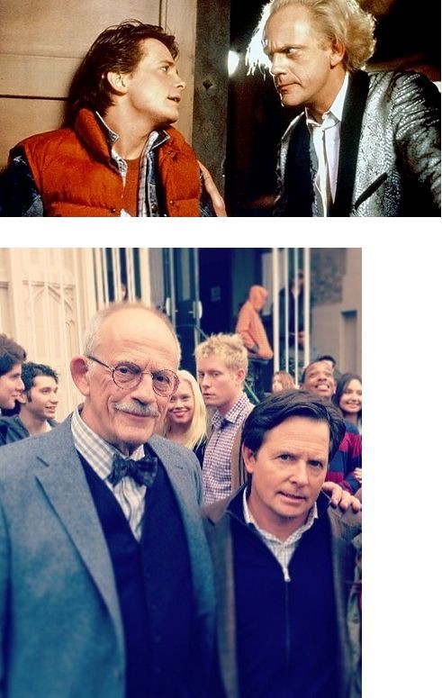 Док и Марти в будущем!