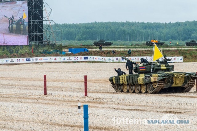 Танковый биатлон, 16 августа