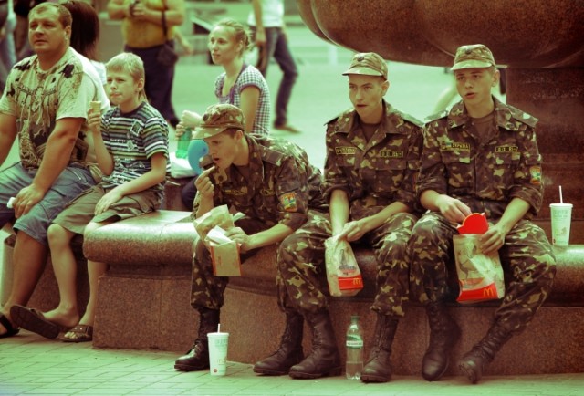 Лето. Жара. Киев.