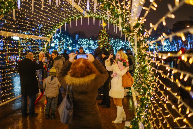 Предновогодняя Москва.