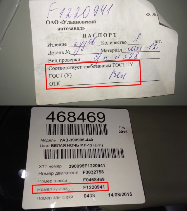 УАЗ жестянка!