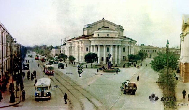 20 век в цвете. Улицы мира 30 лет назад