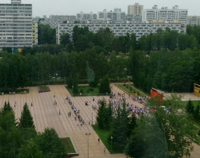 Как я сегодня на митинг (согласованный) сходил 28.07.2108