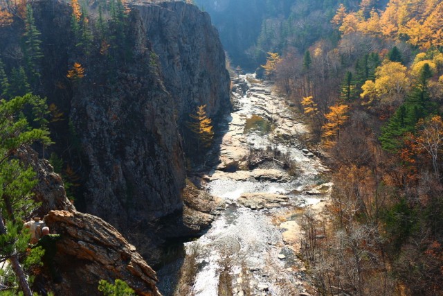 Красивая горная речка