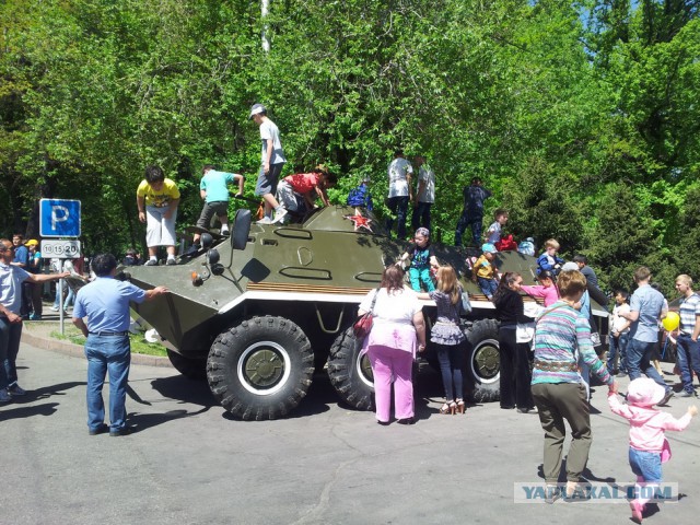 Алматы отмечает День Победы