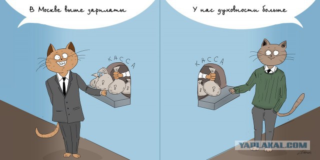 Москва VS Питер.