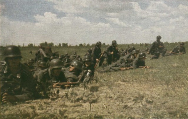 1941 год в цвете. Война