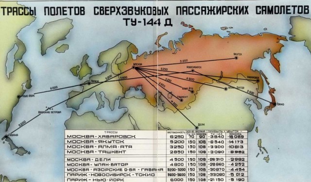 31 декабря 1968 года совершил первый в мире полет сверхзвуковой пассажирский самолет Ту-144