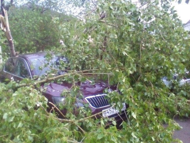 Ураган (сильный шквал) в Нижнем Тагиле