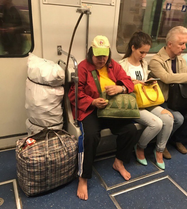 Модники из нашего метро