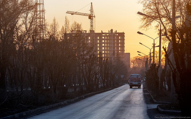 Лакинск, просто дорога от остановки до дома