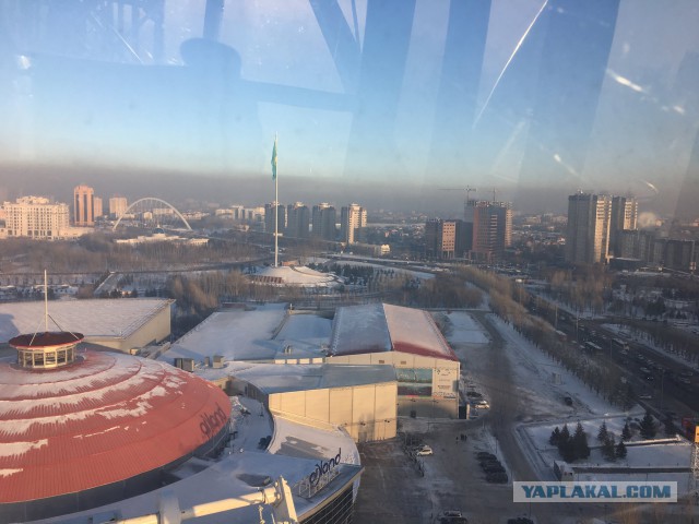 Астана в декабре. Командировка