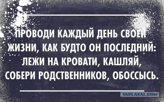 Чернушка на выходные...