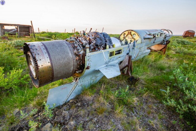 Нашли крылатую ракету П-35 с ускорителями на острове Кильдин