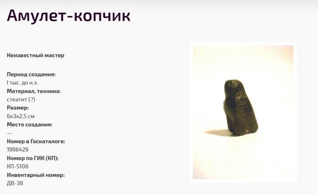 Немного древнеегипетских артефактов из г. Воронеж