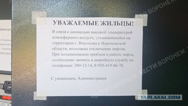 Почему в жару охрана труда телефон отключает