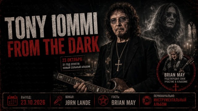 Музыка и музыканты: Tony Iommi -«From The Dark»