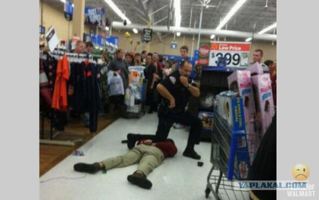 Смешные люди в Walmart