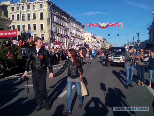 Парад 9 Мая 2015 в Санкт-Петербурге