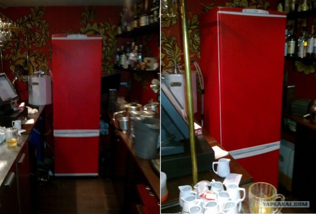 Оклейка холодильника