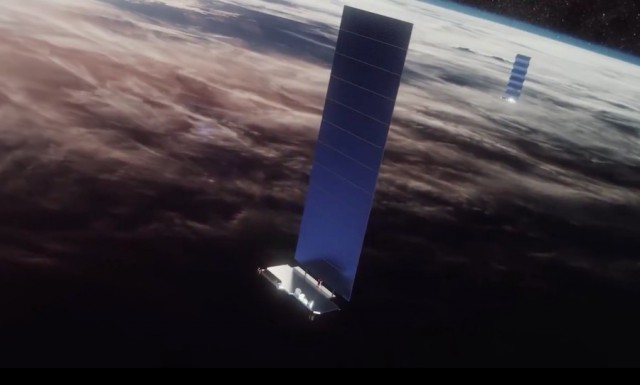 SpaceX запустила ракету Falcon 9 с первыми 60 коммуникационными спутниками системы Starlink