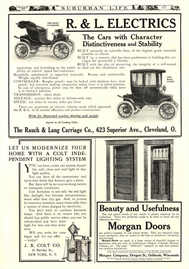 1917 Rauch & Lang Electric BX-7. Автопятница №81.
