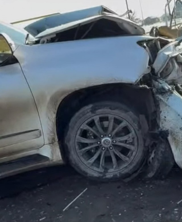 Дтп. Lexus Gx и Ваз-2106