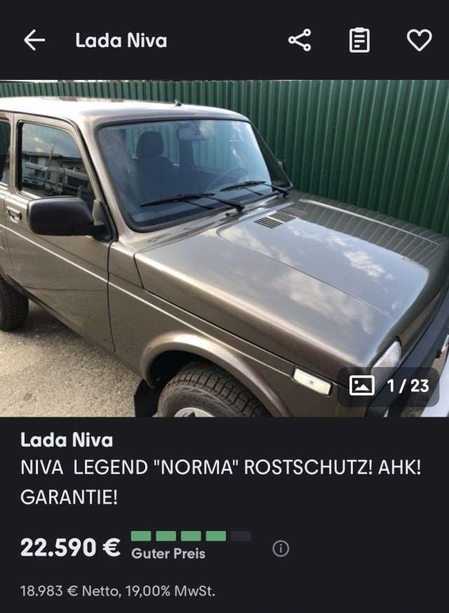 Немецкий импортер автомобилей Lada объявил о ликвидации