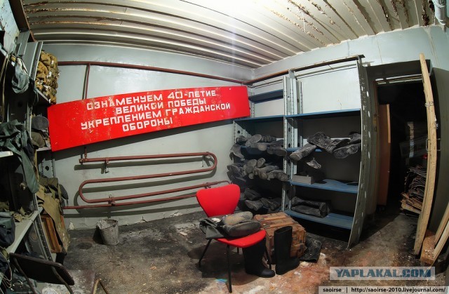 Убежище под институтом РАН