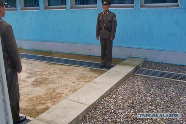 Граница между Северной и Южной Кореей