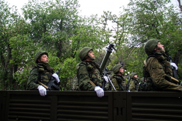Парад Победы в Севастополе.