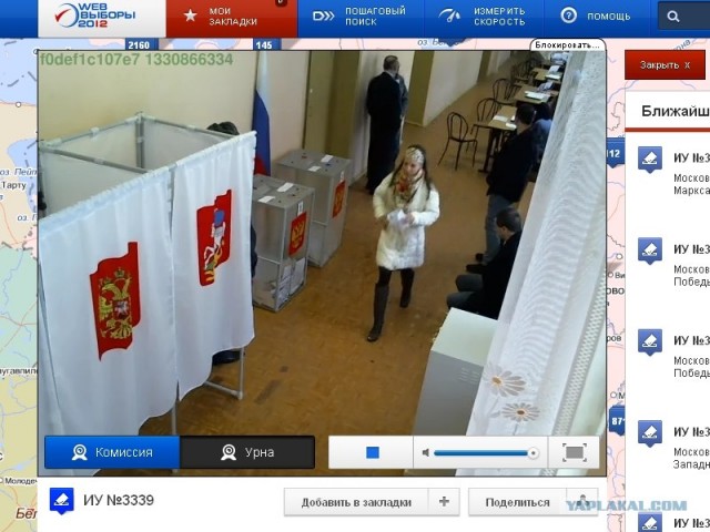 Веб-камеры на избирательных участках