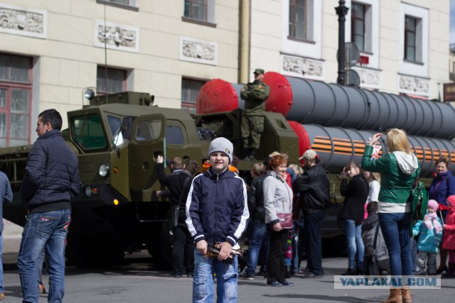 Парад 9 Мая 2015 в Санкт-Петербурге