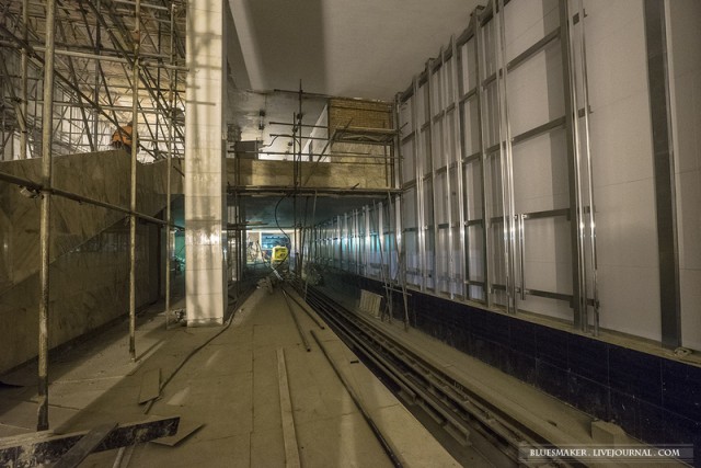 Как строят станцию московского метро