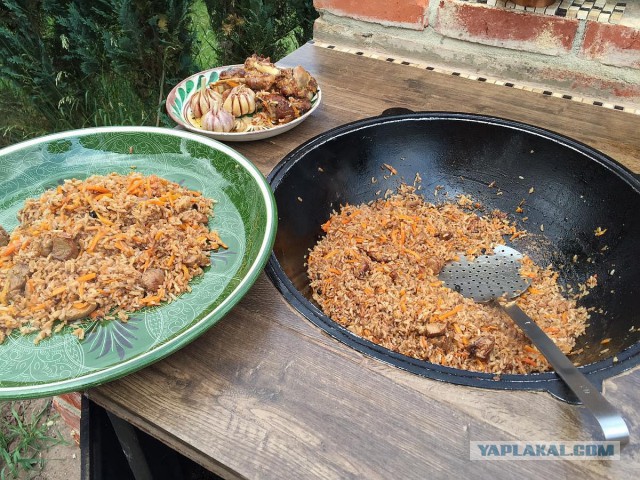 Большой плов (по уйгурски)