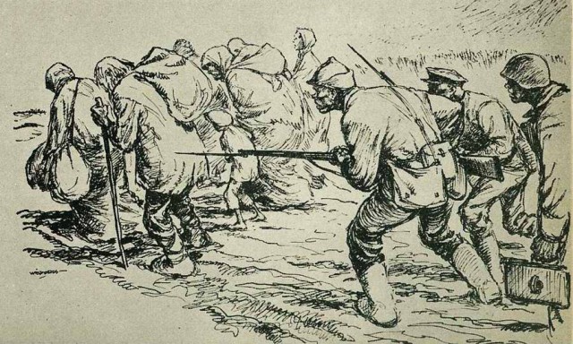 Тесово - Нетыльский. Реконструкция боя в 2017 году.