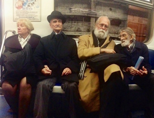 Модники из российского метрополитена
