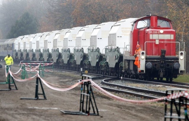 «Экозащита»: Германия вновь отправила в Россию поезд с радиоактивными отходами