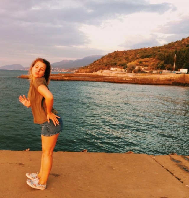 Ленка, фоткай давай, как будто я модель