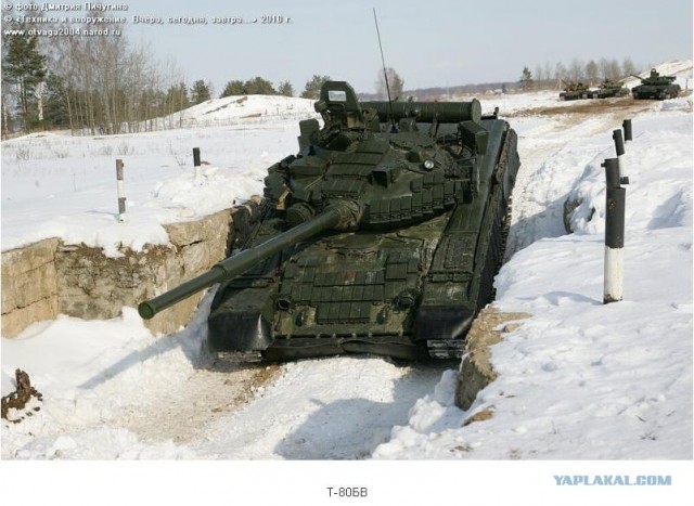 Танки в действии, впечатляет