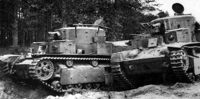 Первый танковый бой операции «Барбаросса»