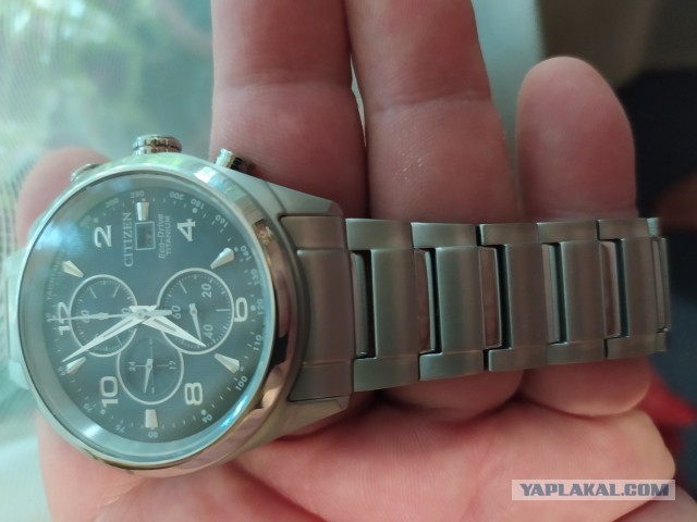 Купил часы Citizen Eco-Drive CA0650-82L, а браслет мал