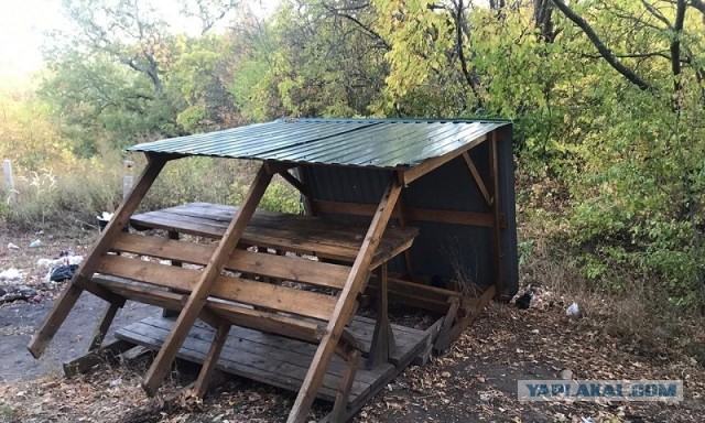 Решил тоже себе сделать беседку