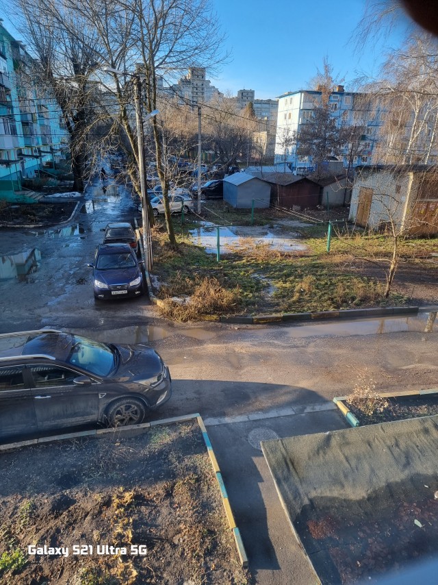 А из нашего окна, вот такая красота!