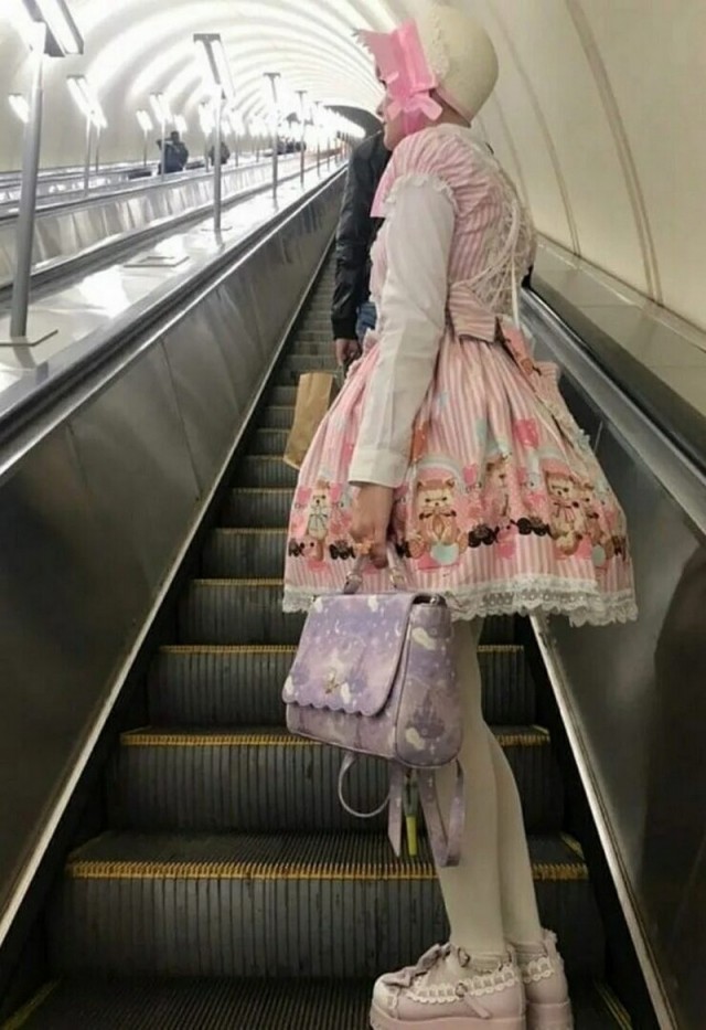 Модники из подземелий нашего метро