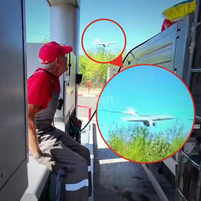 БПЛА залетел в грузовик на заправке — к счастью заряд не сдетонировал!