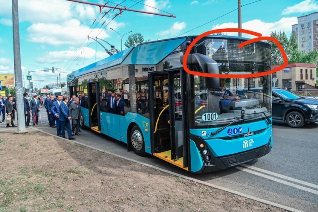 А ваших троллейбусах есть USB?